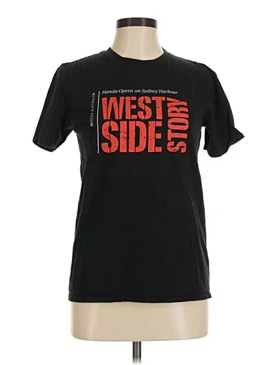 Pre-owned Assorted Brands Short Sleeve T-shirt In Black