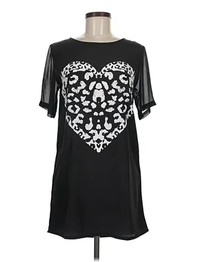 Assorted Brands Short Sleeve T-shirt In Black