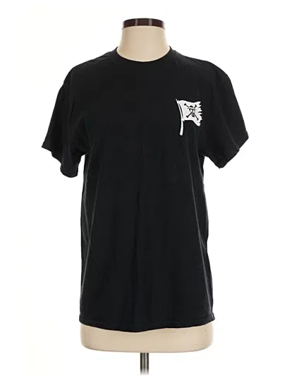 Pre-owned Assorted Brands Short Sleeve T-shirt In Black