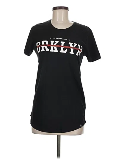 Pre-owned Assorted Brands Short Sleeve T-shirt In Black