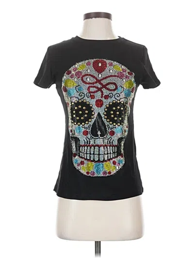 Pre-owned Assorted Brands Short Sleeve T-shirt In Black