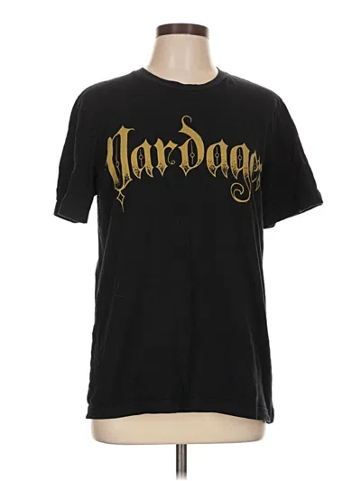 Pre-owned Assorted Brands Short Sleeve T-shirt In Black