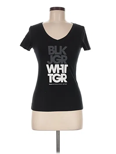 Pre-owned Assorted Brands Short Sleeve T-shirt In Black
