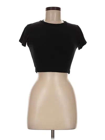 Pre-owned Assorted Brands Short Sleeve T-shirt In Black