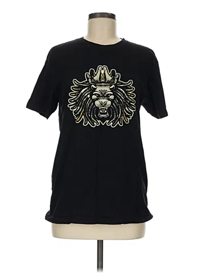 Pre-owned Assorted Brands Short Sleeve T-shirt In Black