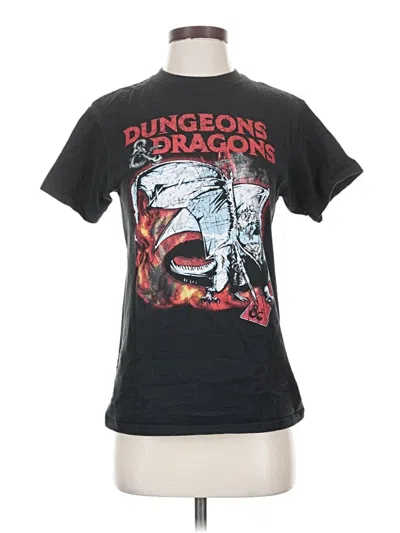 Pre-owned Assorted Brands Short Sleeve T-shirt In Black