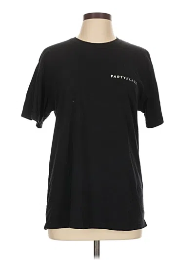 Pre-owned Assorted Brands Short Sleeve T-shirt In Black