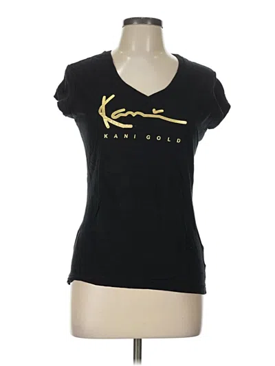 Pre-owned Assorted Brands Short Sleeve T-shirt In Black