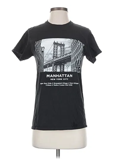 Pre-owned Assorted Brands Short Sleeve T-shirt In Black