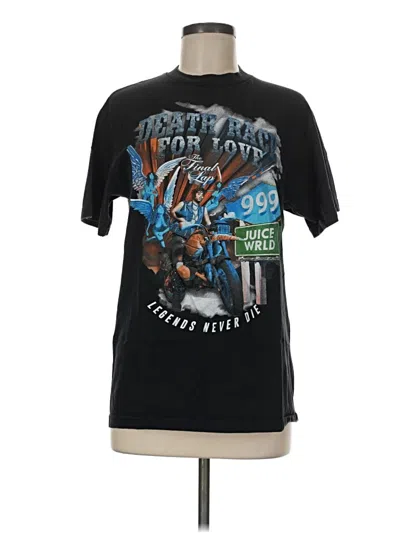 Pre-owned Assorted Brands Short Sleeve T-shirt In Black