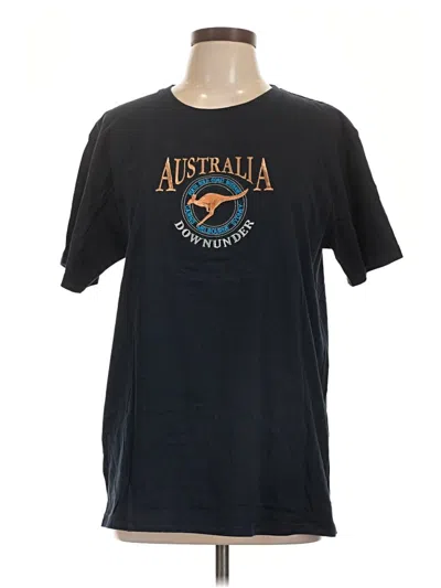Pre-owned Assorted Brands Short Sleeve T-shirt In Black