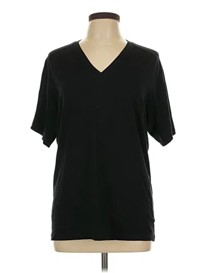 Pre-owned Assorted Brands Short Sleeve T-shirt In Black