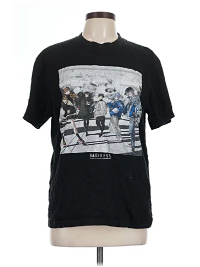 Pre-owned Assorted Brands Short Sleeve T-shirt In Black