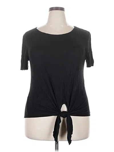 Pre-owned Assorted Brands Short Sleeve T-shirt In Black