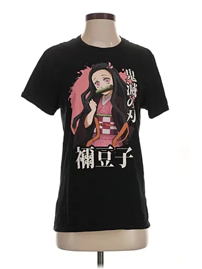 Pre-owned Assorted Brands Short Sleeve T-shirt In Black