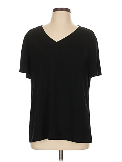 Pre-owned Assorted Brands Short Sleeve T-shirt In Black