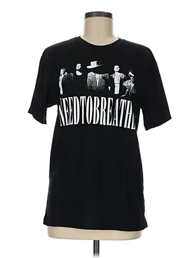 Pre-owned Assorted Brands Short Sleeve T-shirt In Black