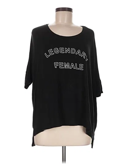 Pre-owned Assorted Brands Short Sleeve T-shirt In Black