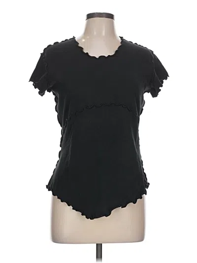 Pre-owned Assorted Brands Short Sleeve T-shirt In Black