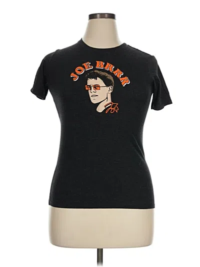 Pre-owned Assorted Brands Short Sleeve T-shirt In Black