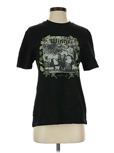 Pre-owned Assorted Brands Short Sleeve T-shirt In Black