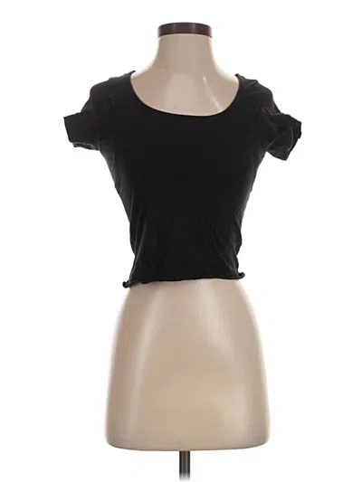 Pre-owned Assorted Brands Short Sleeve T-shirt In Black