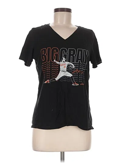 Pre-owned Assorted Brands Short Sleeve T-shirt In Black