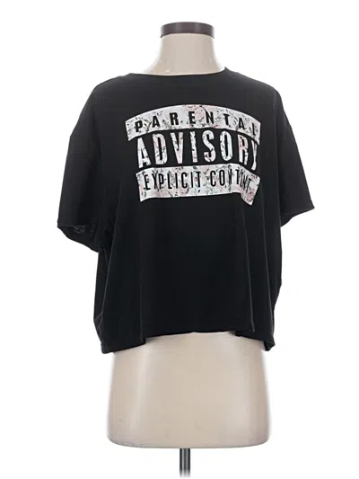 Pre-owned Assorted Brands Short Sleeve T-shirt In Black