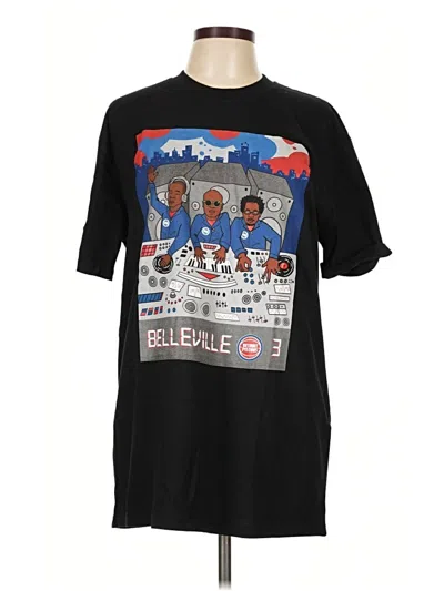 Pre-owned Assorted Brands Short Sleeve T-shirt In Black