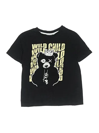 Pre-owned Assorted Brands Kids' Short Sleeve T-shirt In Black