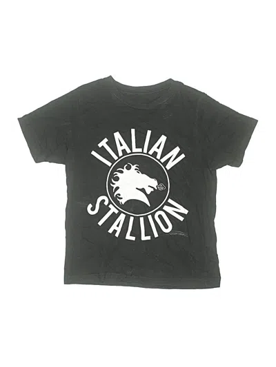 Pre-owned Assorted Brands Kids' Short Sleeve T-shirt In Black
