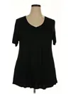 Assorted Brands Short Sleeve T-shirt In Black
