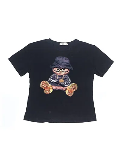 Pre-owned Assorted Brands Kids' Short Sleeve T-shirt In Black