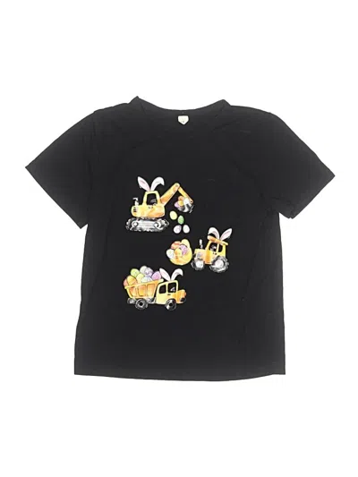 Pre-owned Assorted Brands Kids' Short Sleeve T-shirt In Black