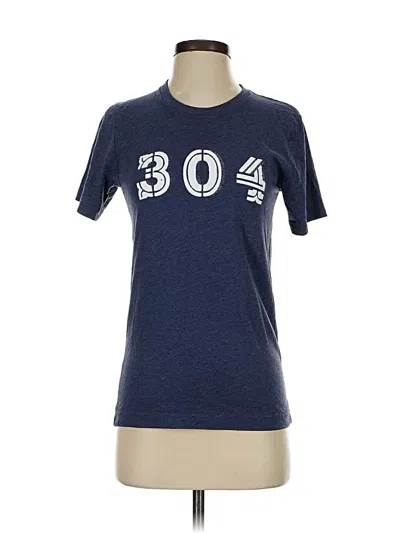 Pre-owned Assorted Brands Short Sleeve T-shirt In Blue