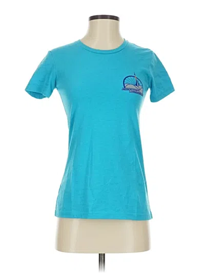 Pre-owned Assorted Brands Short Sleeve T-shirt In Blue