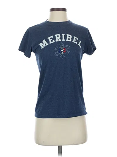 Pre-owned Assorted Brands Short Sleeve T-shirt In Blue