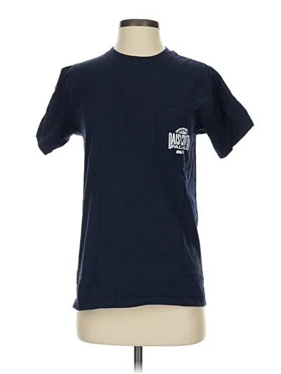 Pre-owned Assorted Brands Short Sleeve T-shirt In Blue