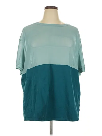 Pre-owned Assorted Brands Short Sleeve T-shirt In Blue