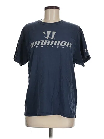 Pre-owned Assorted Brands Short Sleeve T-shirt In Blue