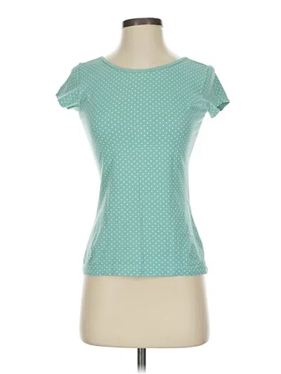 Pre-owned Assorted Brands Short Sleeve T-shirt In Blue