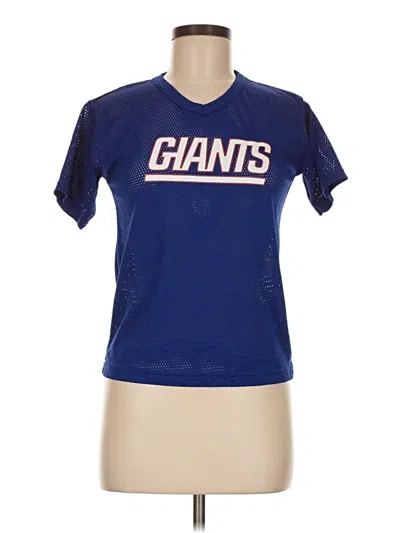 Pre-owned Assorted Brands Short Sleeve T-shirt In Blue