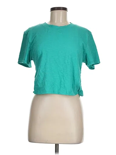 Pre-owned Assorted Brands Short Sleeve T-shirt In Blue