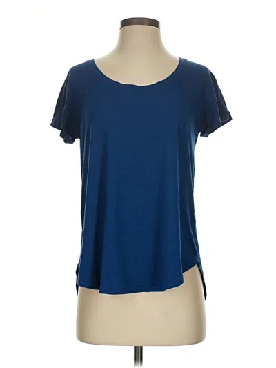 Pre-owned Assorted Brands Short Sleeve T-shirt In Blue