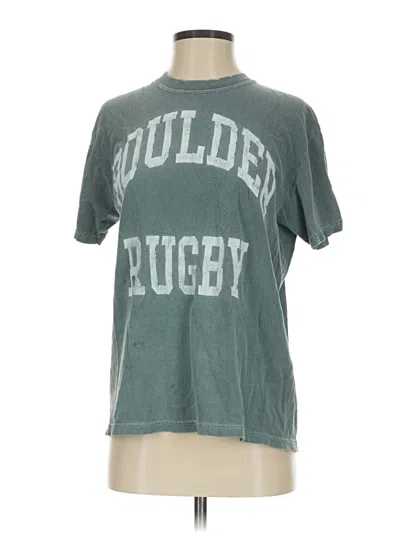 Pre-owned Assorted Brands Short Sleeve T-shirt In Blue