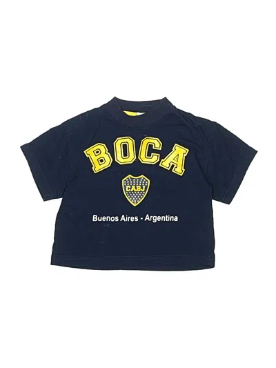 Pre-owned Assorted Brands Kids' Short Sleeve T-shirt In Blue