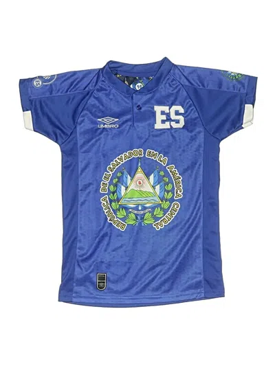 Pre-owned Assorted Brands Kids' Short Sleeve T-shirt In Blue