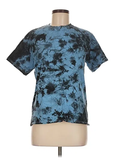 Pre-owned Assorted Brands Short Sleeve T-shirt In Blue