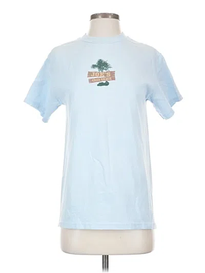 Pre-owned Assorted Brands Short Sleeve T-shirt In Blue