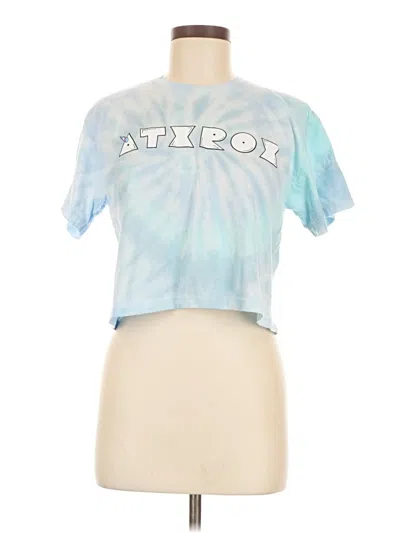 Pre-owned Assorted Brands Short Sleeve T-shirt In Blue
